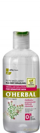 Elfa Pharm O'Herbal Płyn micelarny dla cery wrażliwej Tymianek 250 ml