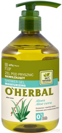 Elfa Pharm O'Herbal Żel pod prysznic nawilżający Aloes 500 ml