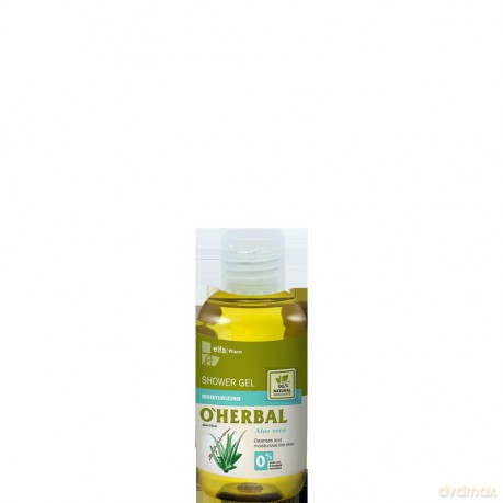 Elfa Pharm O'Herbal Żel pod prysznic nawilżający Aloes 75 ml mini