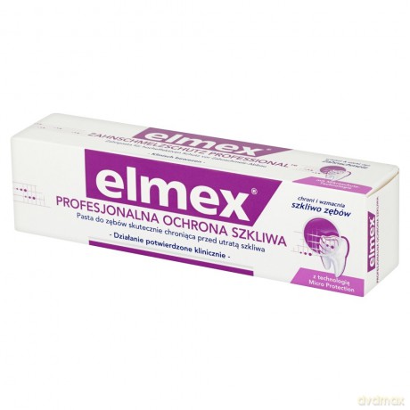 Elmex Profesjonalna Ochrona Szkliwa Pasta do zębów 75 ml