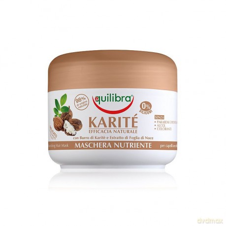 Equilibra Naturale Maska z masłem Shea do włosów 200 ml