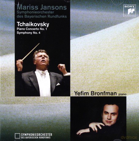 Mariss Jansons: Tchaikovsky: Piano Concerto No.1, Symphony No. 4 [CD]