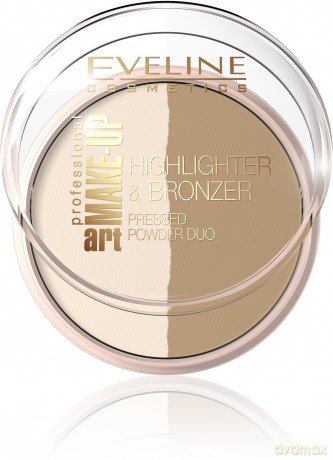 Eveline Art Professional Make - up Puder brązująco - rozświetlający nr 56 12g