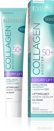 Eveline Collagen Booster 50 + Krem - serum liftingujący na dzień 50 ml