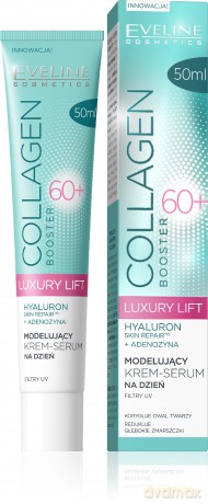 Eveline Collagen Booster 60 + Krem - serum modelujący na dzień 50 ml