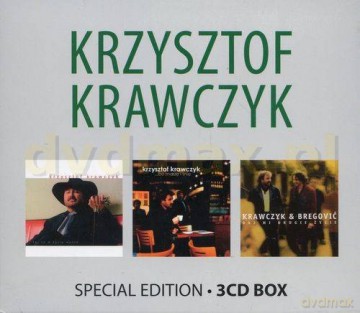 Krzysztof Krawczyk: 3CD Album Collection: Bo marzę i śnię, To co w życiu ważne, Daj mi drugie życie BOX [3CD]