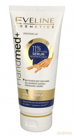 Eveline Hand Med + Hialuronowy Krem - maska do rąk 100 ml