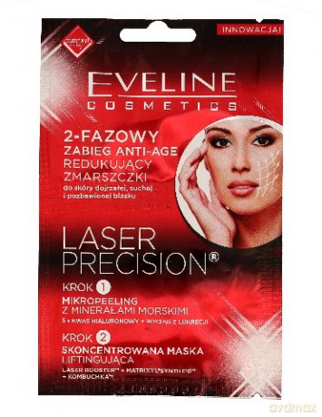 Eveline Maseczka Laser Precision 2 - fazowy zabieg Anti - Age 10 ml