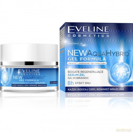 Eveline New Aqua Hybrid Gel Formula Serum - żel regenerujące na dobranoc 50 ml