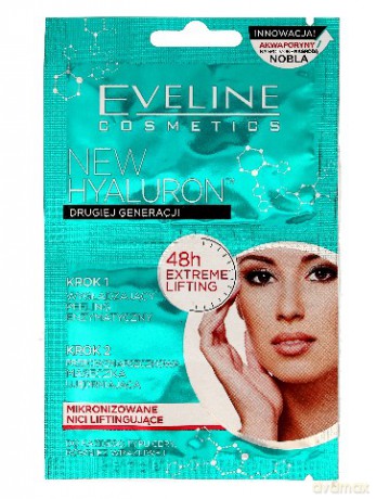 Eveline New Hyaluron Drugiej Generacji Maseczka 2 - fazowa 5 mlx2