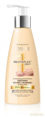 Eveline Revitaplex Nr 1 Odżywka do rąk i paznokci w balsamie 100% regeneracji 125 ml
