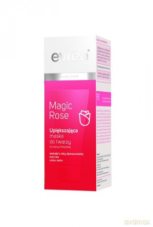 Evree Magic Rose Maska do twarzy upiększająca biała 15 ml