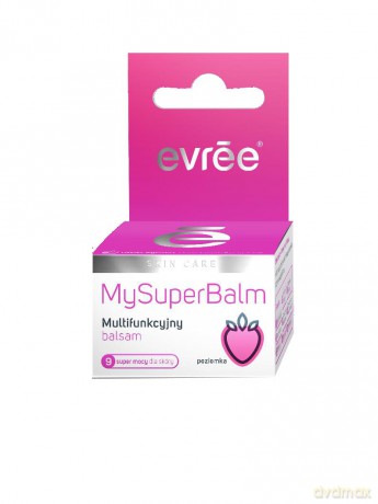 Evree My Super Balm Multifunkcyjny balsam do ust Poziomka 10 g
