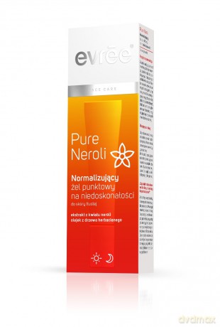 Evree Pure Neroli Normalizujący żel punktowy na niedoskonałości 15 ml