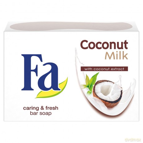 Fa Coconut Milk Mydło w kostce kremowe kokosowe 90 g