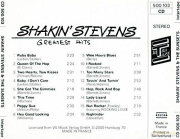 Shakin' Stevens: Steel Box Collection Greatest Hits [CD]