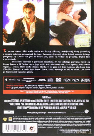 Adwokat diabła (polski lektor) [DVD]