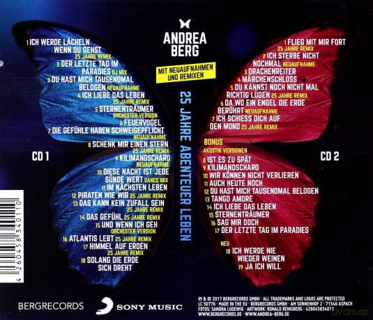 Andrea Berg: 25 Jahre Abenteuer Leben [2CD]