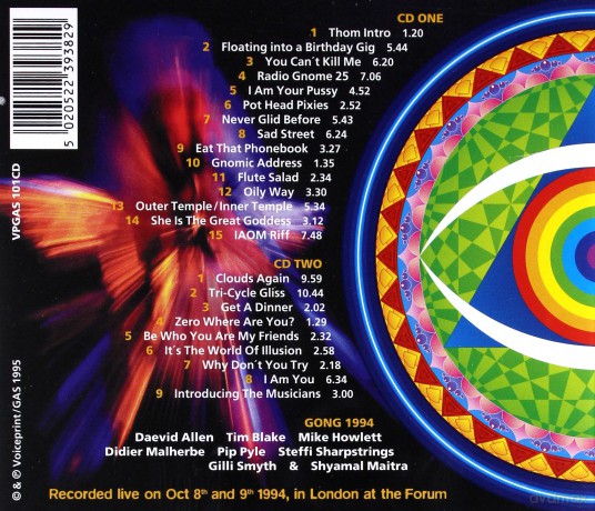 Gong: 25th Birthday Party Oct. 8th - 9th 1994 [2CD]