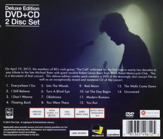 Call Featuring Robert Levon Been Of B.R.M.C.: A Tribute To Michael Been [2CD]