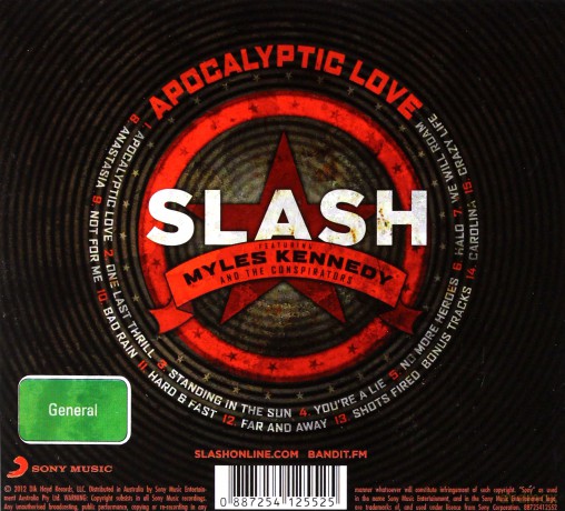 Slash: Apocalyptic Love (Deluxe Edition) [CD]+[DVD]