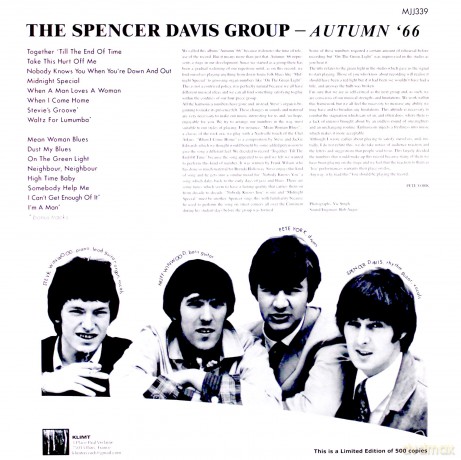 Spencer Davis Group: Autumn 66 [Winyl]