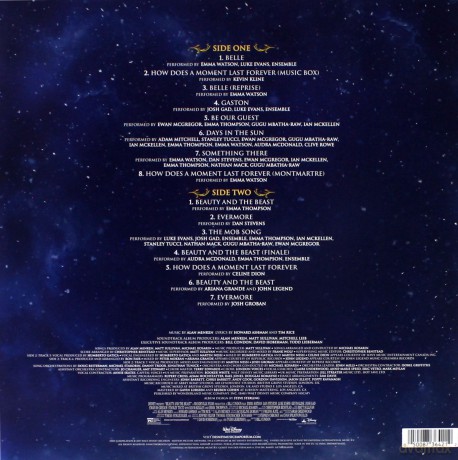 Beauty And The Beast soundtrack (Piękna i Bestia) [Winyl]