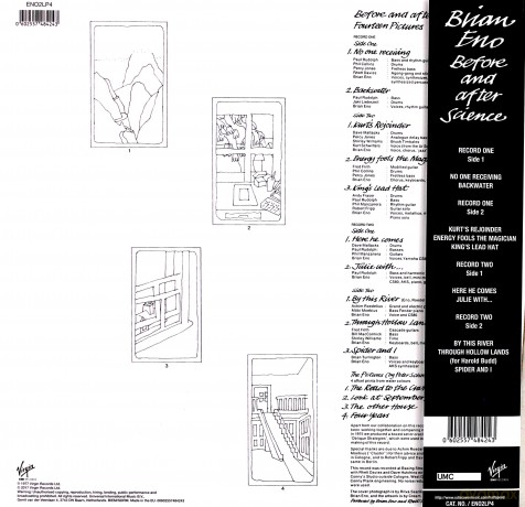 Brian Eno: Before And After Science [2xWinyl]