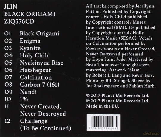 Jlin: Black Origami [CD]