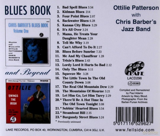 Ottile Patterson: Blues Book And Beyond [CD]