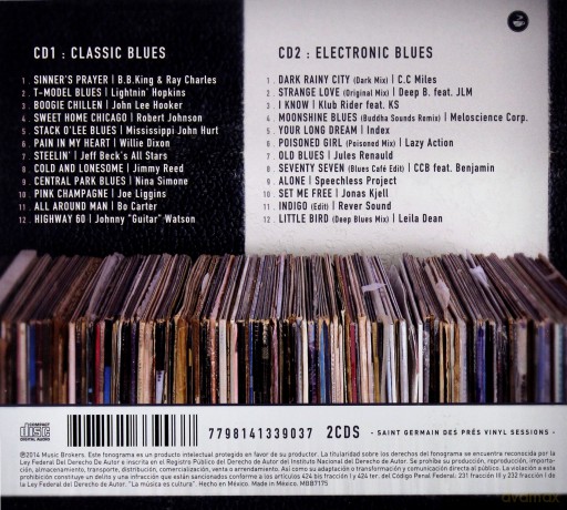 Blues Cafe - Saint Germain Des Pras Vinyl Sessions [2CD]