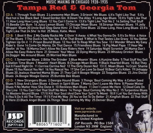 Tampa Red: Chicago 1928-1935 [4CD]