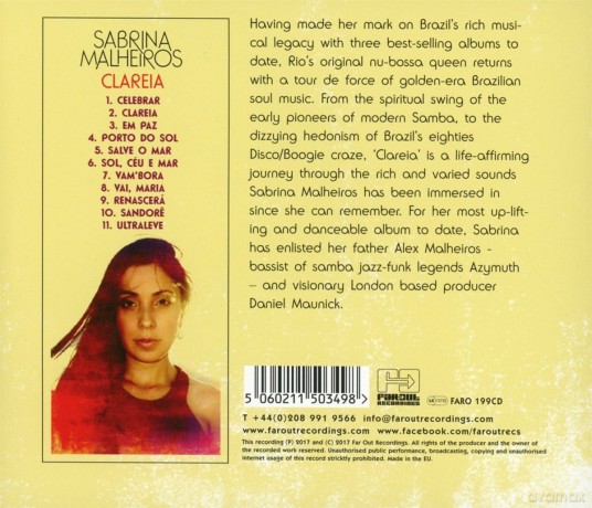 Sabrina Malheiros: Clareia Remixes [CD]