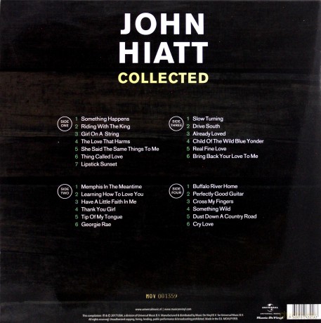 John Hiatt: Collected [2xWinyl]