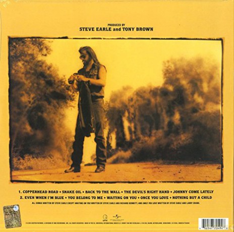 Steve Earle: Copperhead Road [Winyl]
