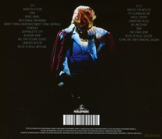 David Bowie: Cracked Actor (Live In Los Angeles 74) (Jewel Case) [CD]