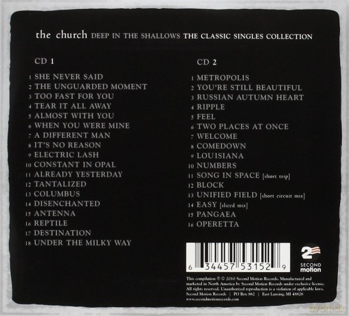 Church: Deep In The Shallows [CD]
