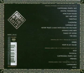 Adam & The Ants: Dirk Wears White Sox [CD]
