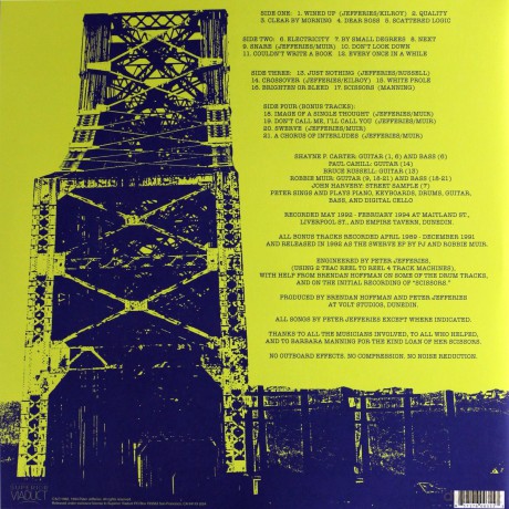 Peter Jefferies: Electricity [2xWinyl]