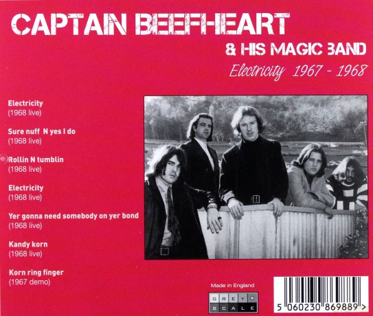 Captain Beefheart His Magic Band: Electricity 19671968 [CD]