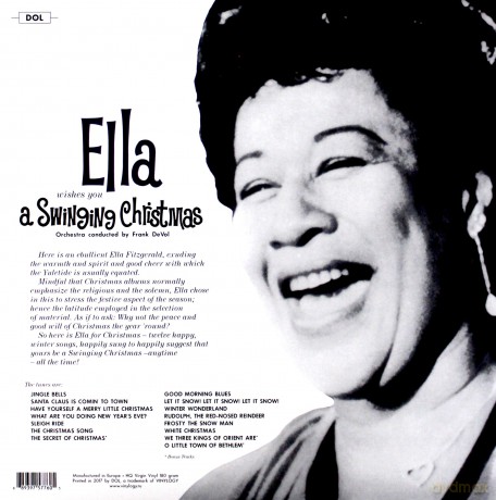 Ella Fitzgerald: Ella Wishes You A Swinging Christmas (Picture) [Winyl]