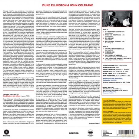 Duke Ellington & John Coltrane: Ellington & Coltrane [Winyl]