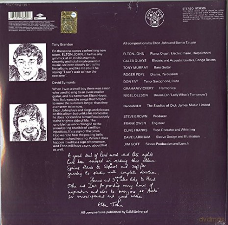 Elton John: Empty Sky [Winyl]