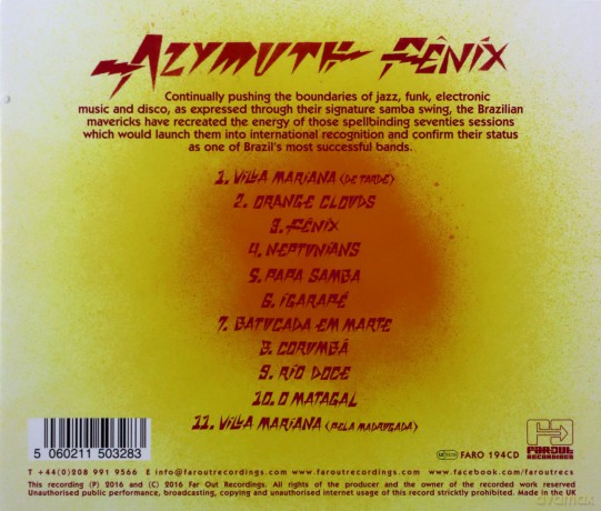 Azymuth: Fenix [CD]