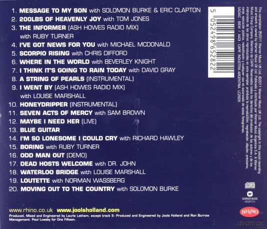 Jools Holland And His R&B Orchestra: Finding The Keys - The Best Of [CD]