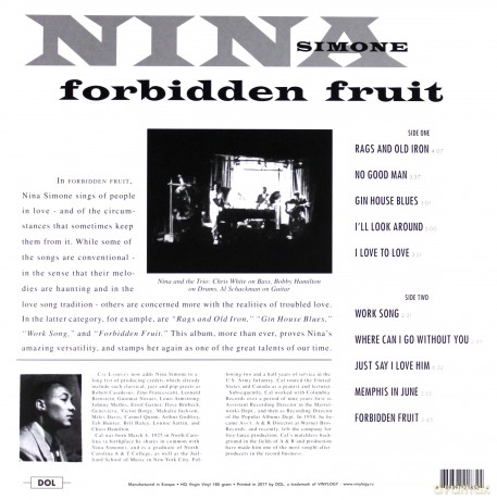 Nina Simone: Forbidden Fruit [Winyl]