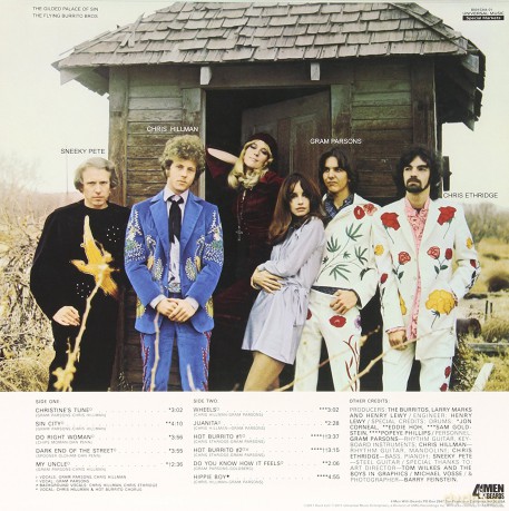 Flying Burrito Bros: Gilded Palace Of Sin [Winyl]
