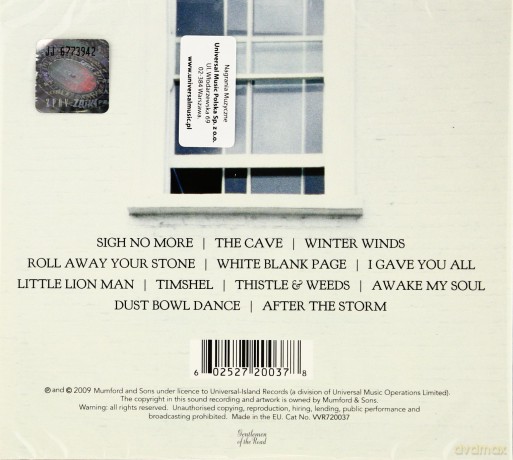 Mumford & Sons: Sigh No More (digipack) [CD]