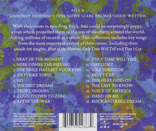 Asia: Heat Of The Moment - The Essential [CD]