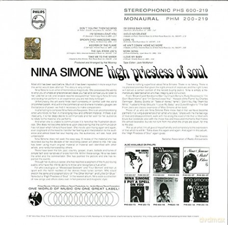 Nina Simone: High Priestess Of Soul [Winyl]